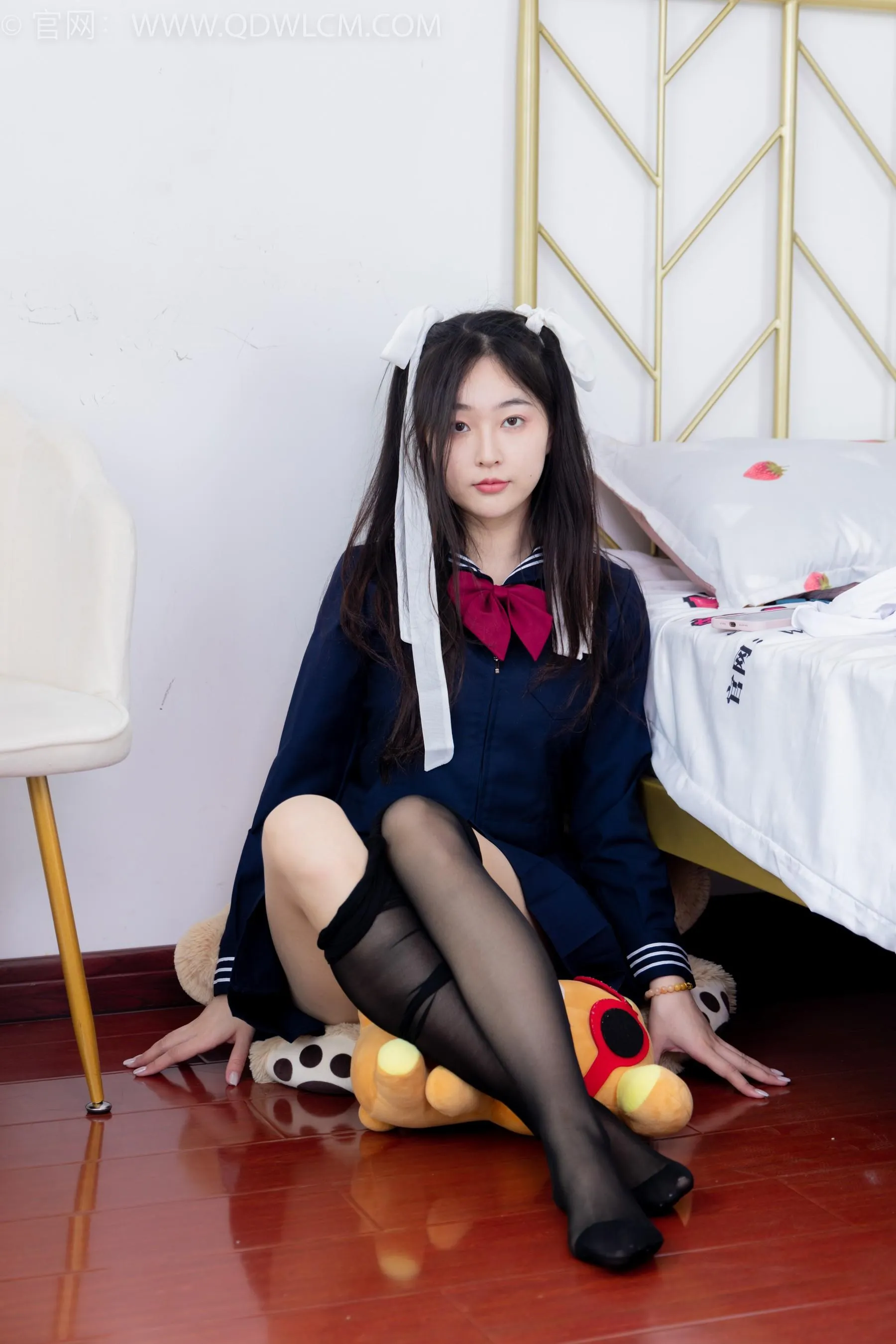物恋传媒 NO.1544 美兔-学院少女 [151P]插图5